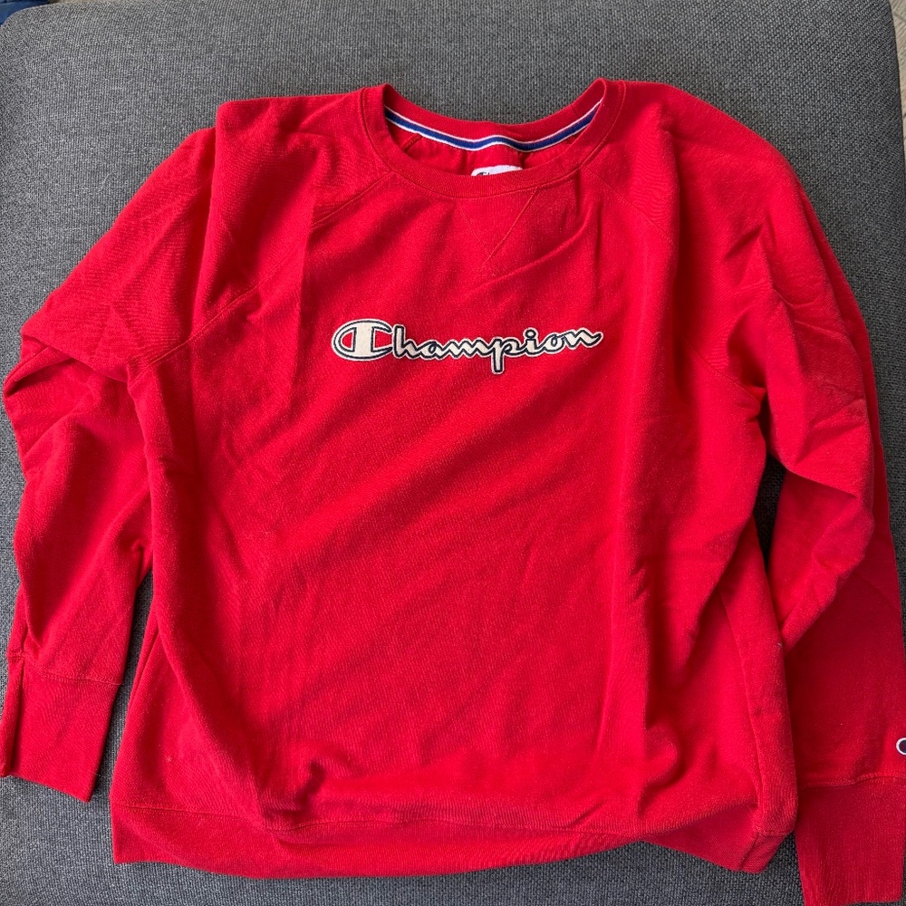 like new champion sweathirt sz xl
